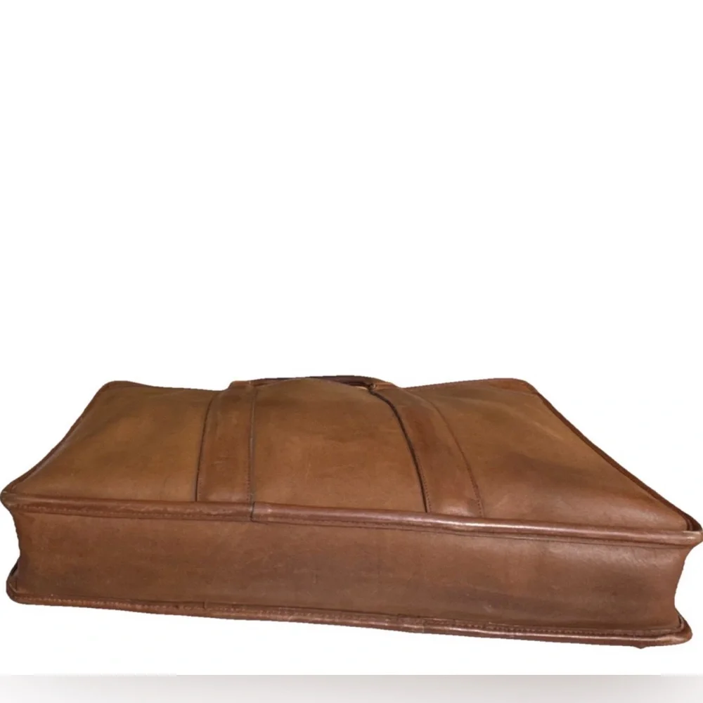Coach Embassy Leather Briefcase (British Tan)